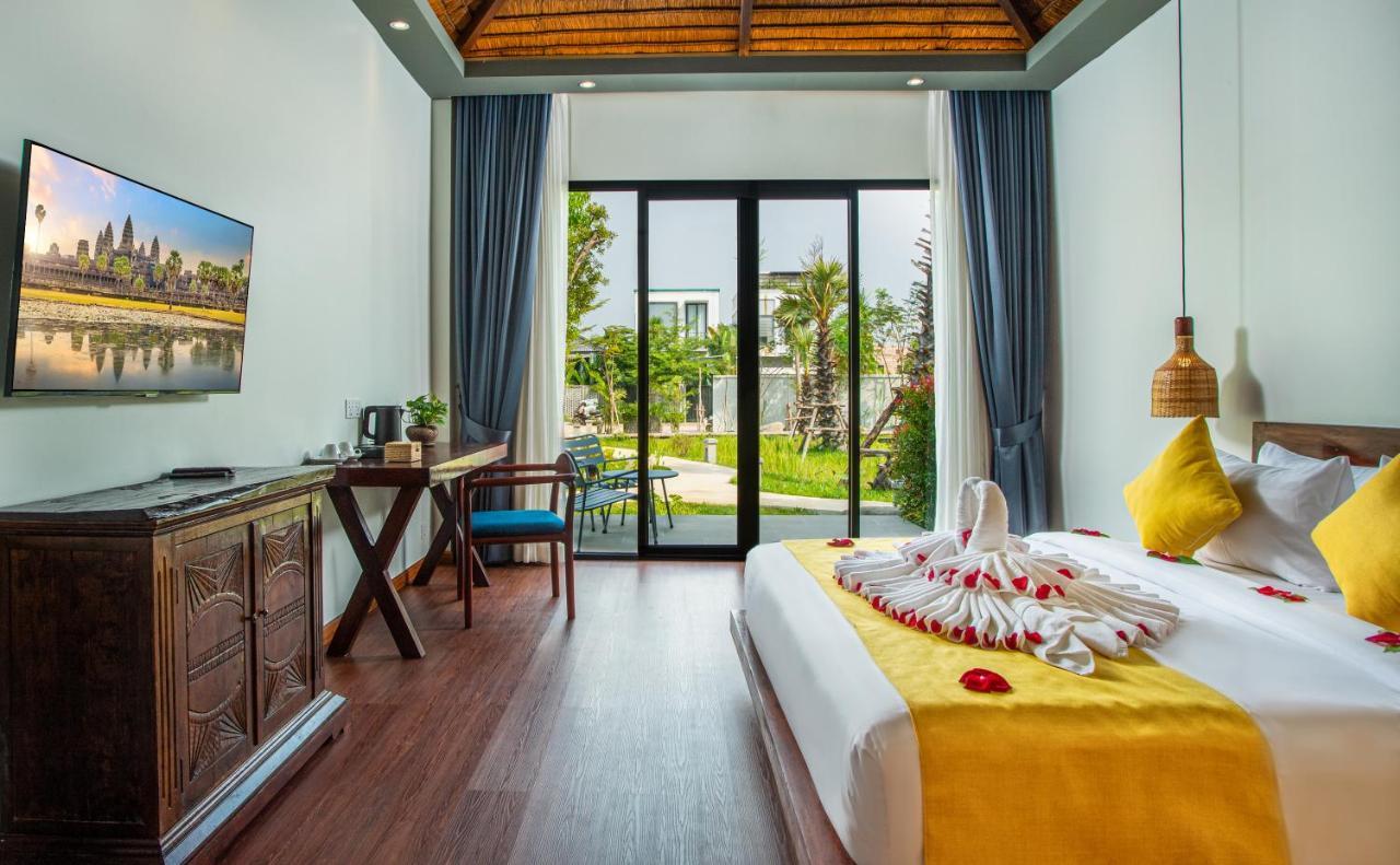 Le Chanthou Boutique Hotel Siem Reap Bagian luar foto