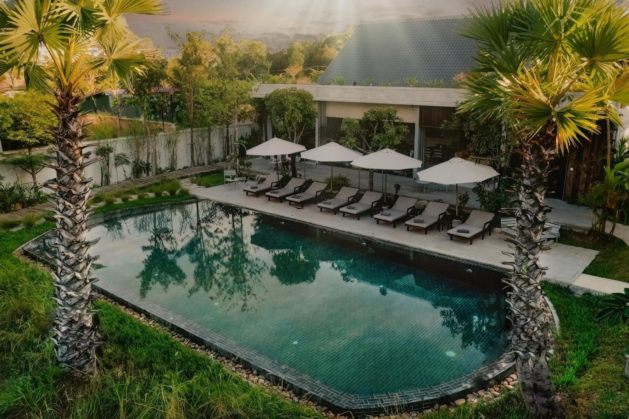 Le Chanthou Boutique Siem Reap Bagian luar foto